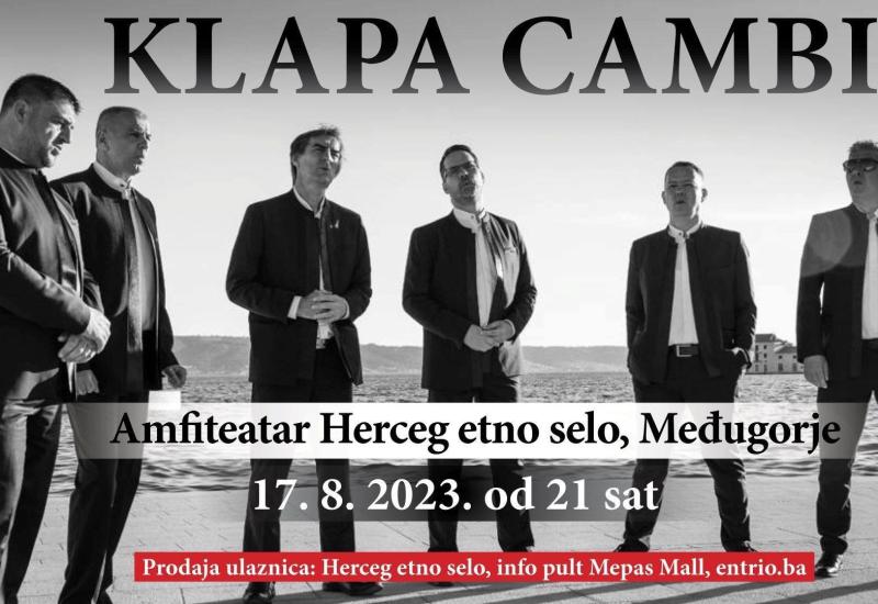 Klapa Cambi I Najljep A Ljetna Pozornica Bljesak Info Bh Internet